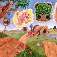 A través del campo
