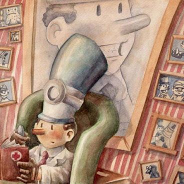 El doctor en su despacho